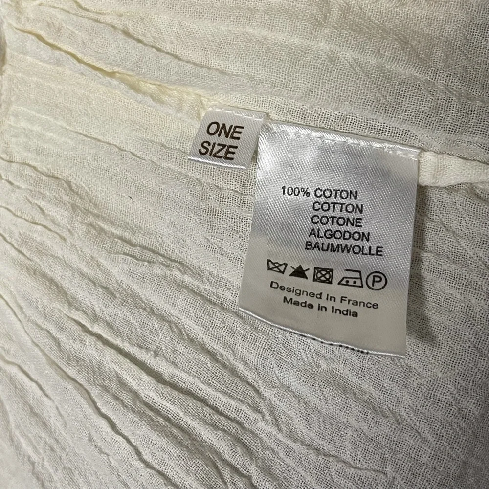 Vintage Style Boho Romantic Cottagecore Dress Crochet Embroidered Maxi Medium - Picture 5 of 10